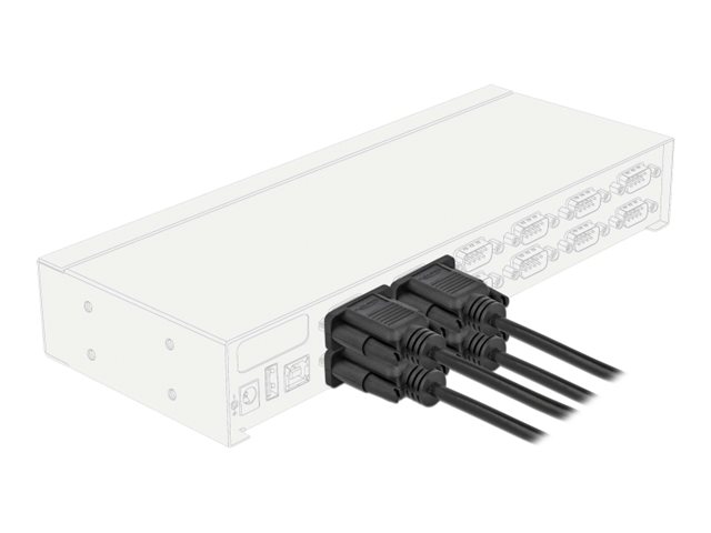 Delock Nullmodemkabel - DB-9 (W) zu DB-9 (W)