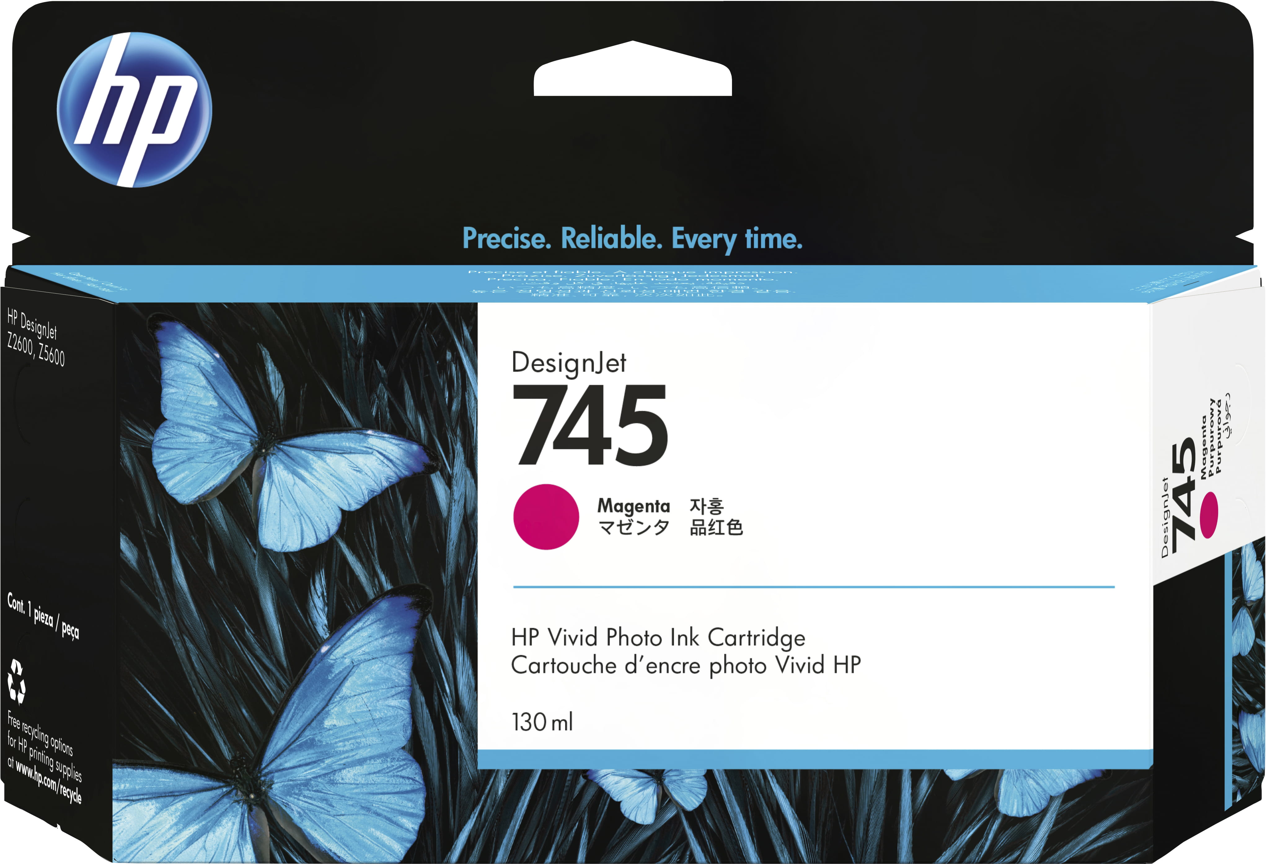 HP 745 - 130 ml - Magenta - Original - DesignJet