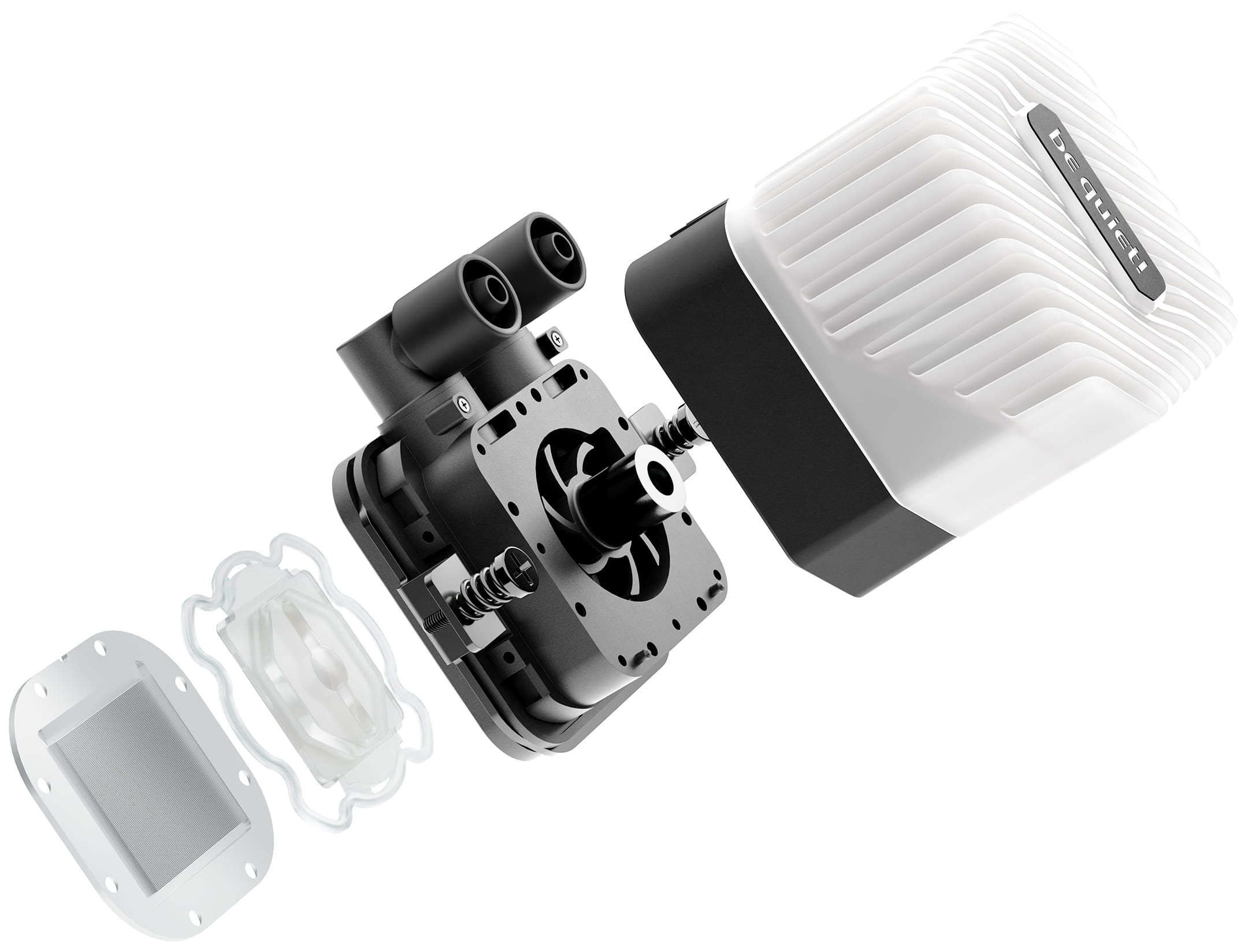Be Quiet! Light Loop - Prozessor-Flüssigkeitskühlsystem - Kühlergröße: 360 mm - (für: LGA1150, LGA1151, LGA1155, LGA1851, LGA1700, LGA1200, AM4, AM5)