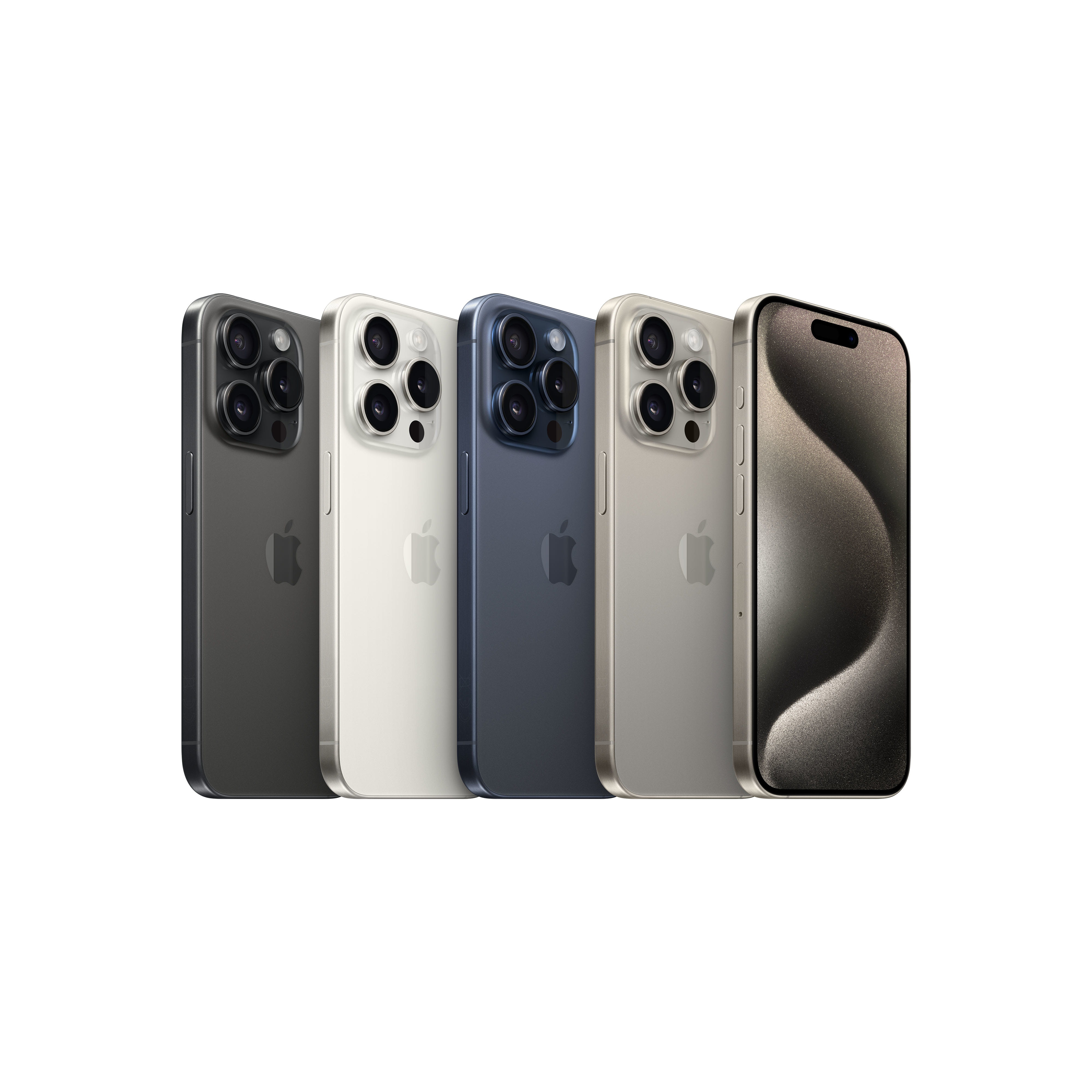 Apple iPhone 15 Pro - 5G Smartphone - Dual-SIM / Interner Speicher 128 GB - OLED-Display - 6.1" - 2556 x 1179 Pixel (120 Hz)