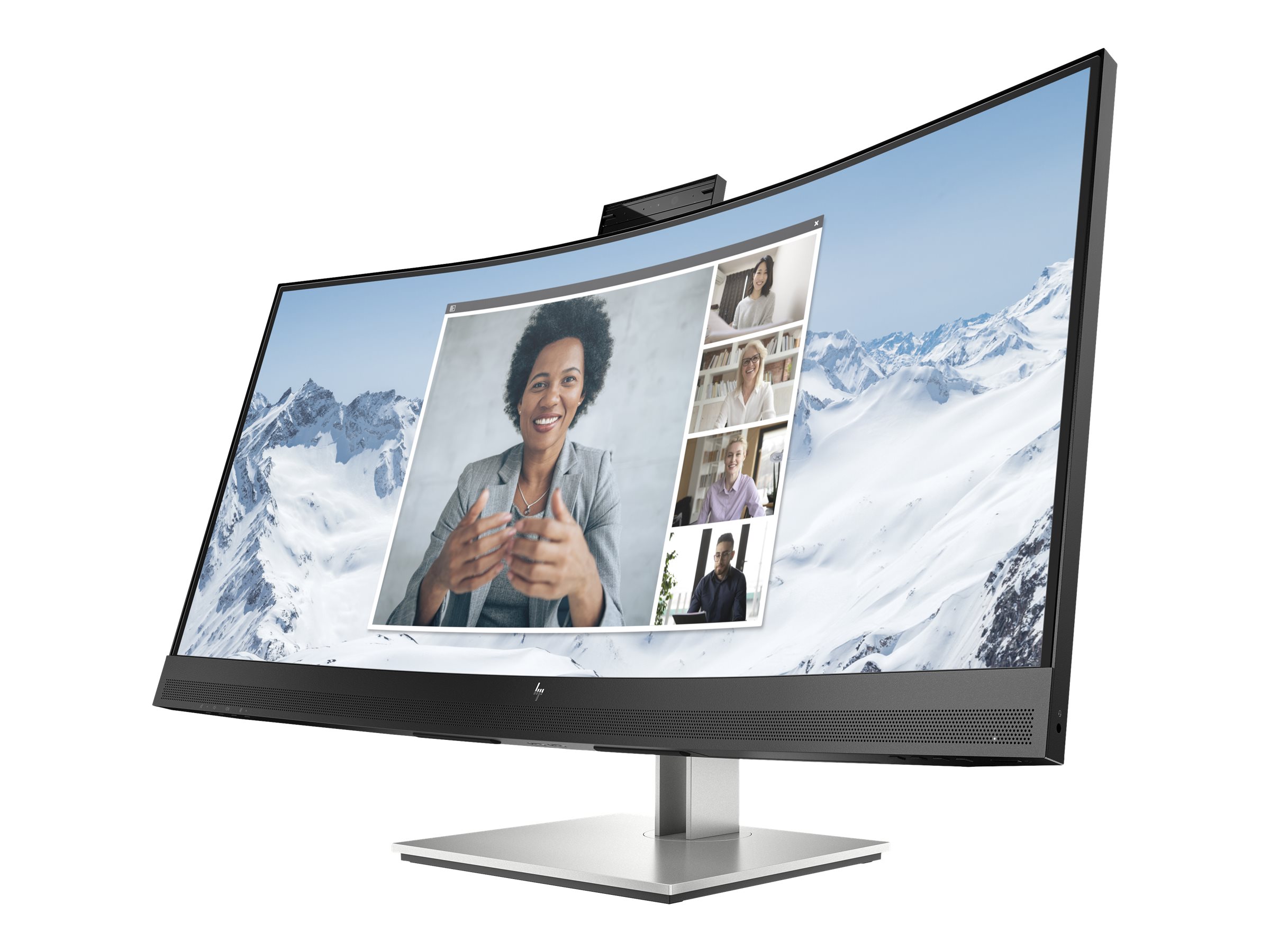 HP E34m G4 Conferencing Monitor - E-Series - LED-Monitor - gebogen - 86.4 cm (34")