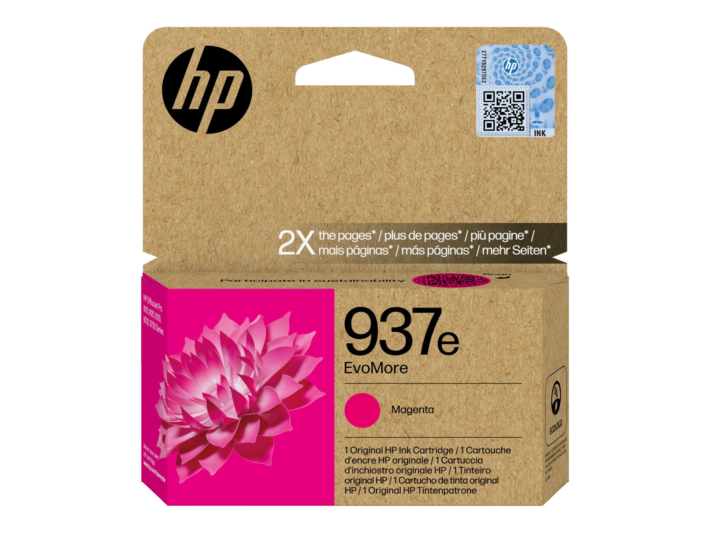 HP 937e EvoMore - Magenta - original - Tintenpatrone