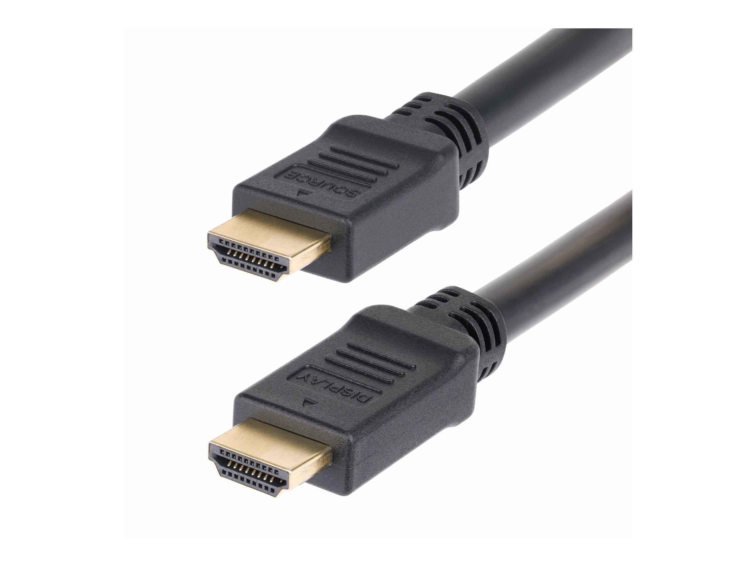 StarTech.com 15m Active HDMI 2.0 Cable, CMP, Plenum Rated, 4K 60Hz