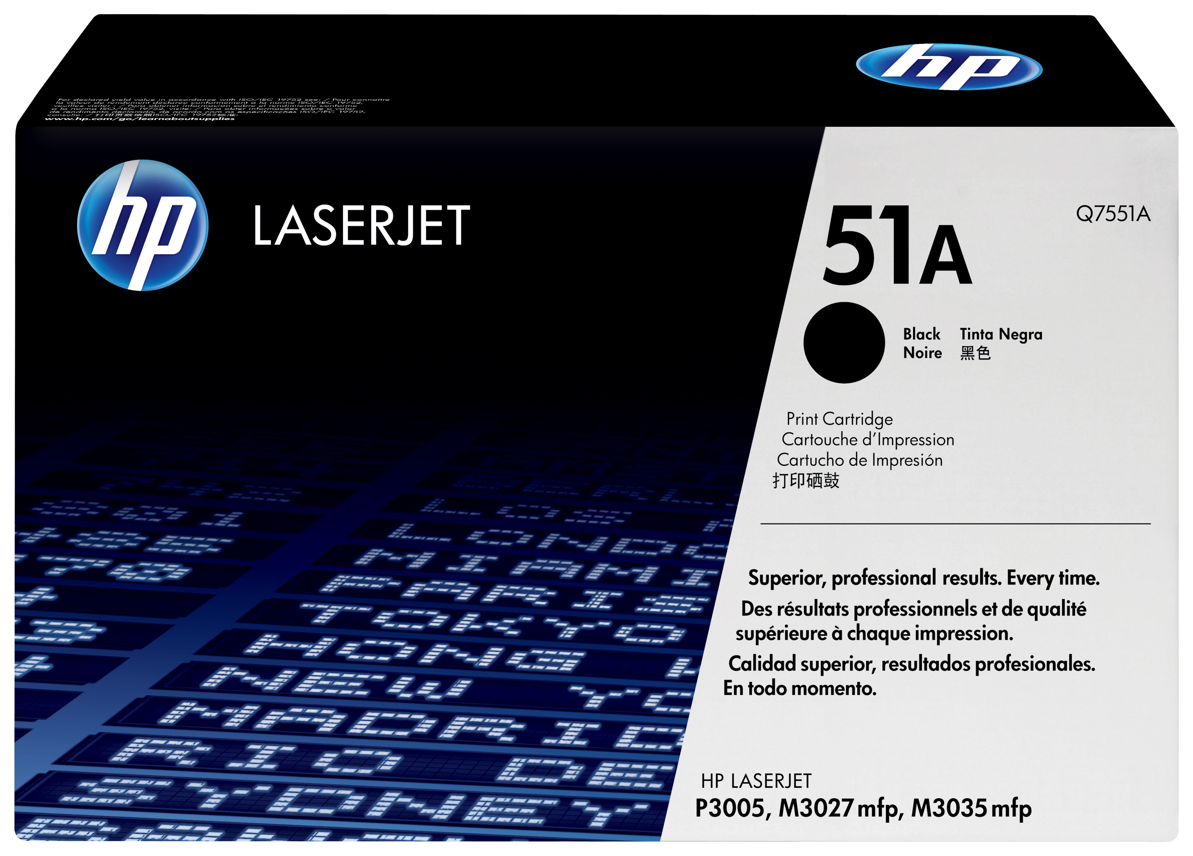 HP 51A - Schwarz - Original - LaserJet - Tonerpatrone (Q7551A)