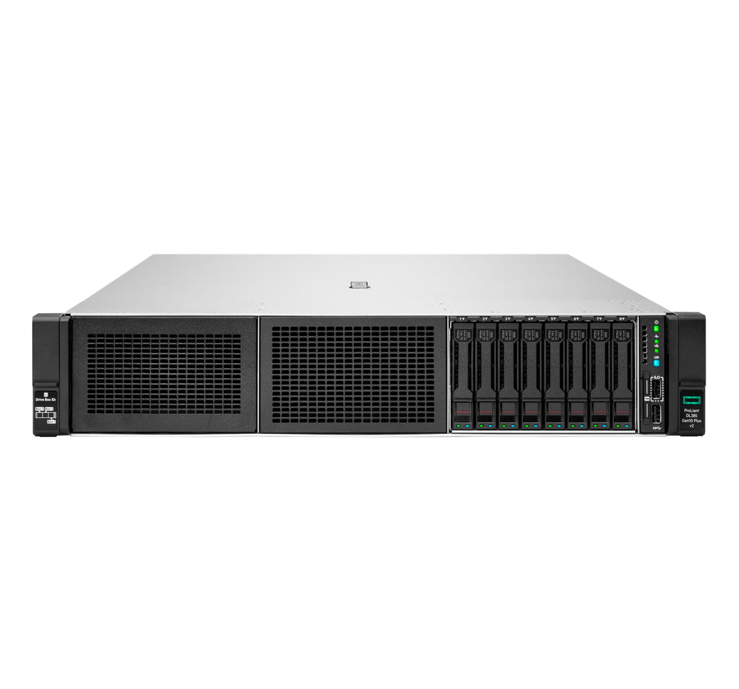 HPE ProLiant DL385 Gen10 Plus V2 Base - Server - Rack-Montage - 2U - zweiweg - 1 x EPYC 7313 / 3 GHz - RAM 32 GB - SATA/SAS/NVMe - Hot-Swap 6.4 cm (2.5") HPE ProLiant DL385 Gen10 Plus V2 Base - Server - Rack-Montage - 2U - zweiweg - 1 x EPYC 7313 / 3 GHz - RAM 32 GB - SATA/SAS/NVMe - Hot-Swap 6.4 cm (2.5")