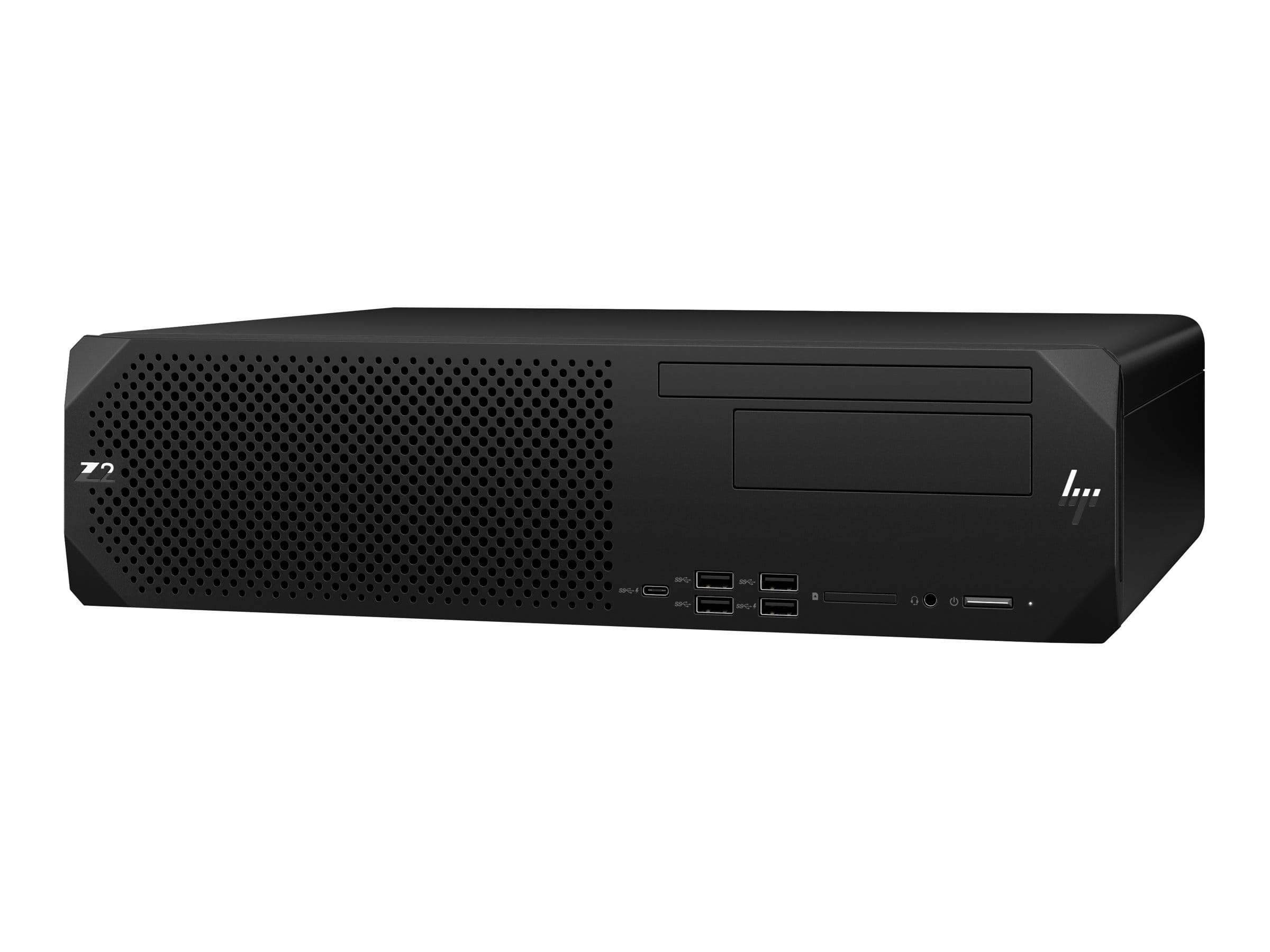 HP Workstation Z2 G9 - SFF - 1 x Core i7 i7-14700 / 2.1 GHz - RAM 32 GB - SSD 1 TB - HP Z Turbo Drive, NVMe, TLC - UHD Graphics 770 - 1GbE - Win 11 Pro - Monitor: keiner - Tastatur: Deutsch - Schwarz - mit HP Wolf Pro Security Edition (1 Jahr)