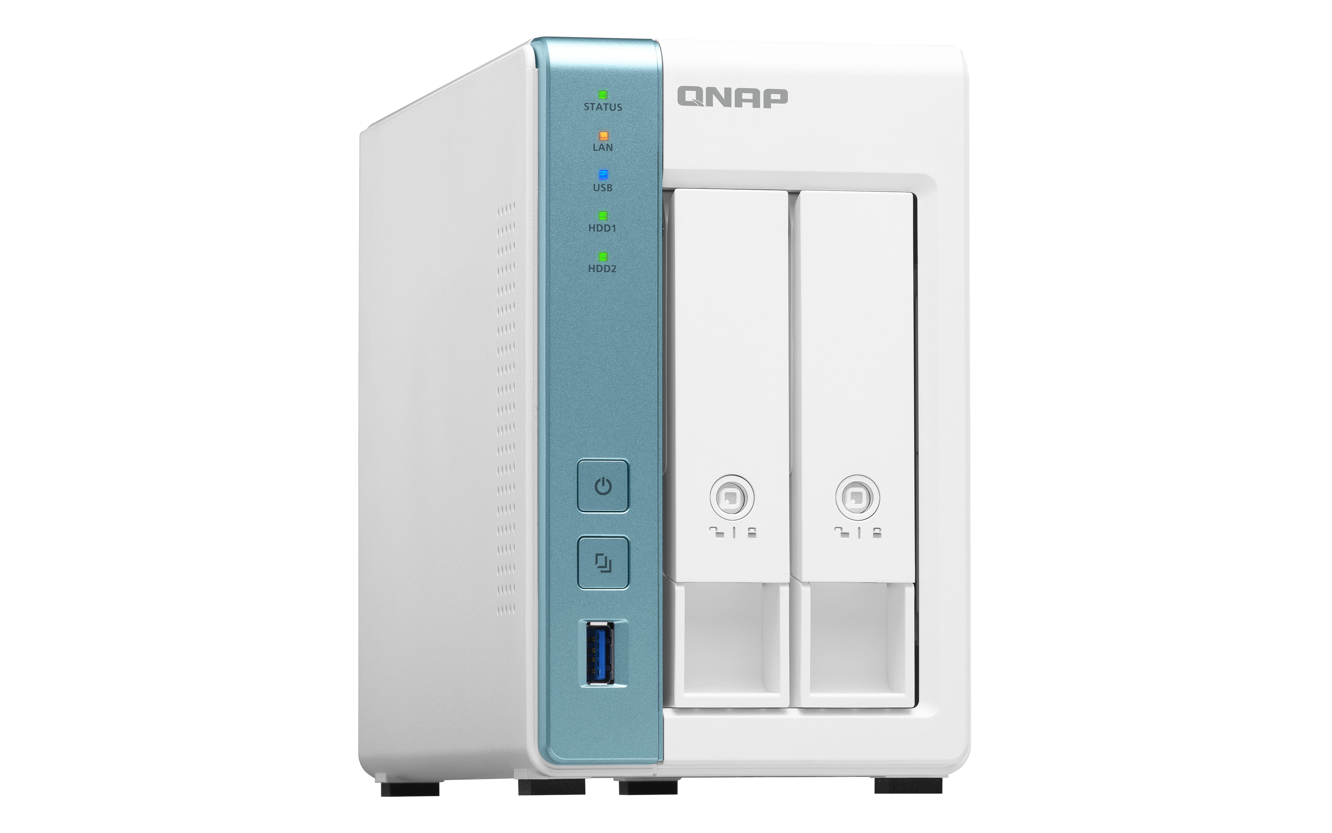 QNAP TS-233 - NAS-Server - 2 Schächte - SATA 6Gb/s