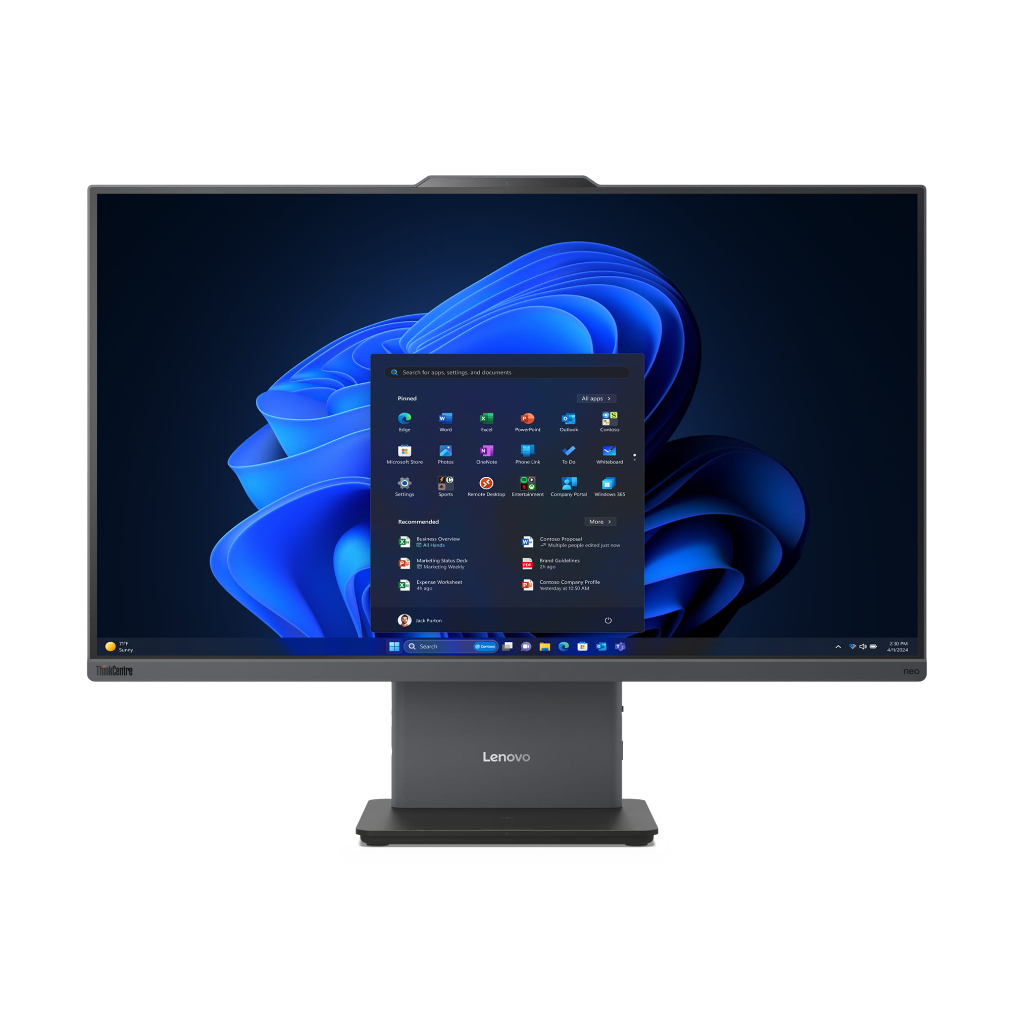 Lenovo ThinkCentre neo 50a 27 Gen 5 12SB - All-in-One (Komplettlösung) Lenovo ThinkCentre neo 50a 27 Gen 5 12SB - All-in-One (Komplettlösung)