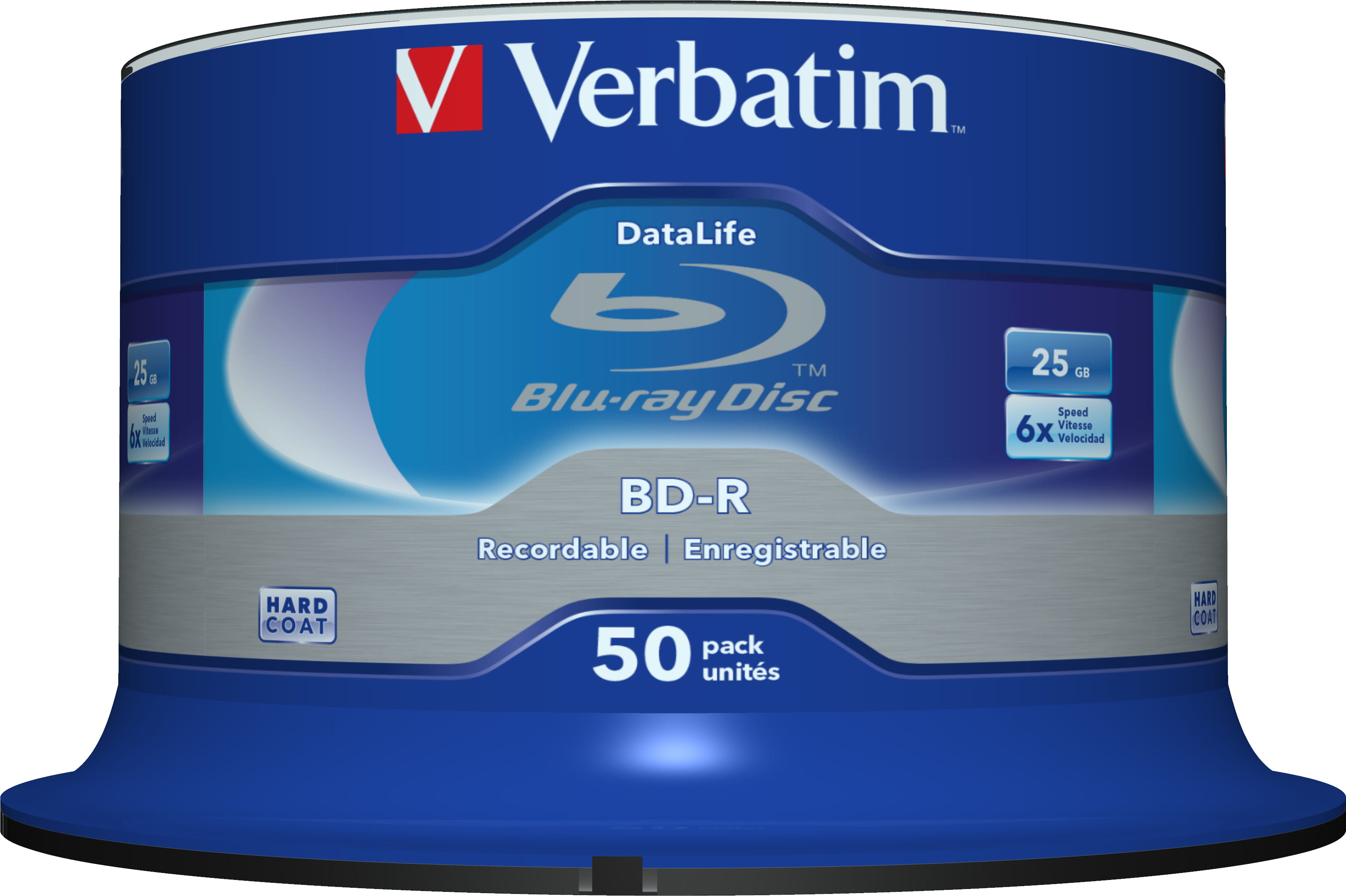 Verbatim DataLife - 50 x BD-R - 25 GB 6x - Spindel