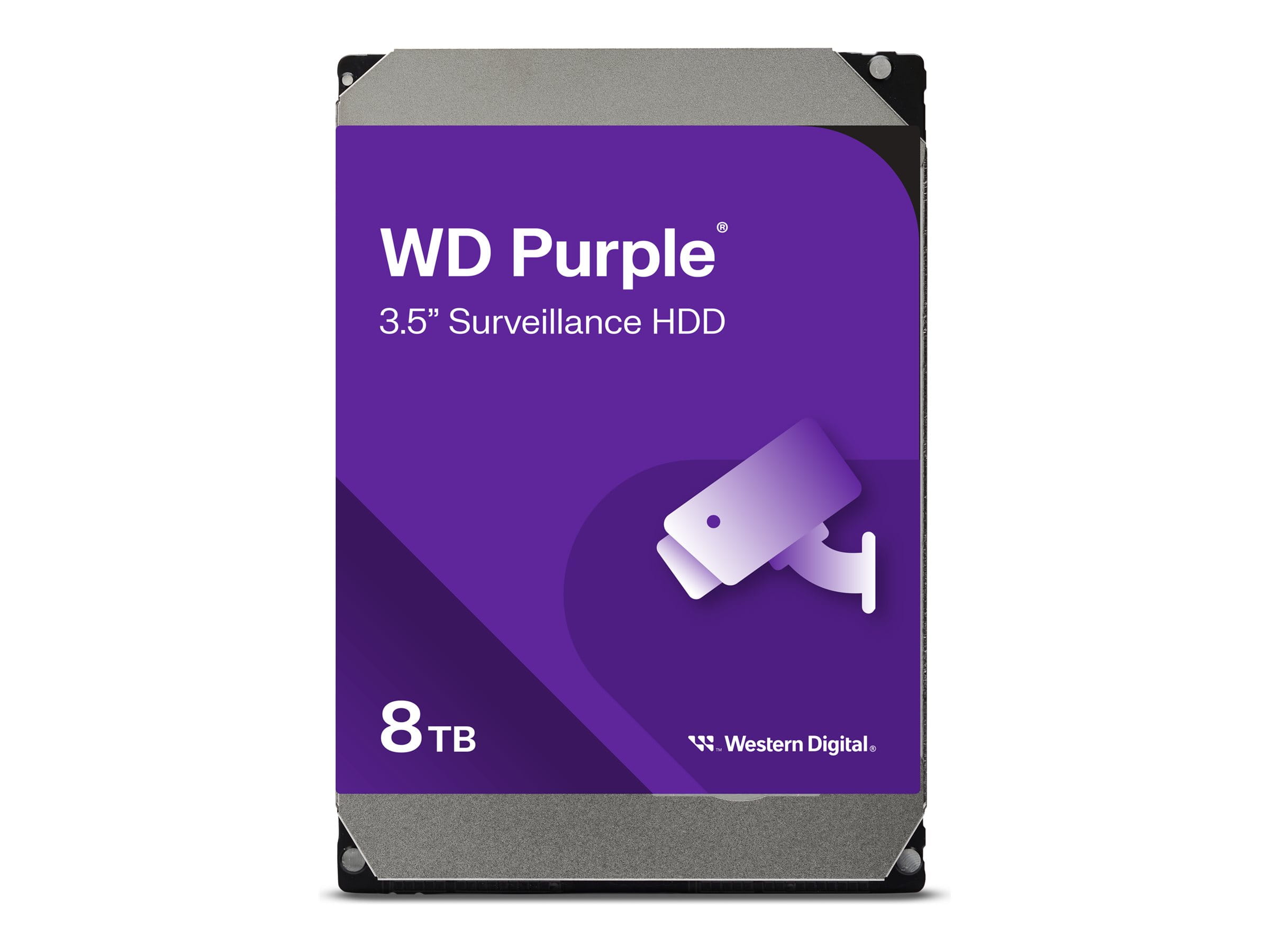 WD Purple WD85PURZ - Festplatte - 8 TB - intern - 3.5" (8.9 cm)