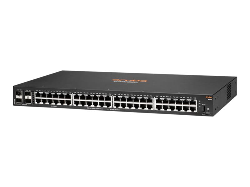 HPE Aruba 6100 48G 4SFP+ Switch - Switch - managed