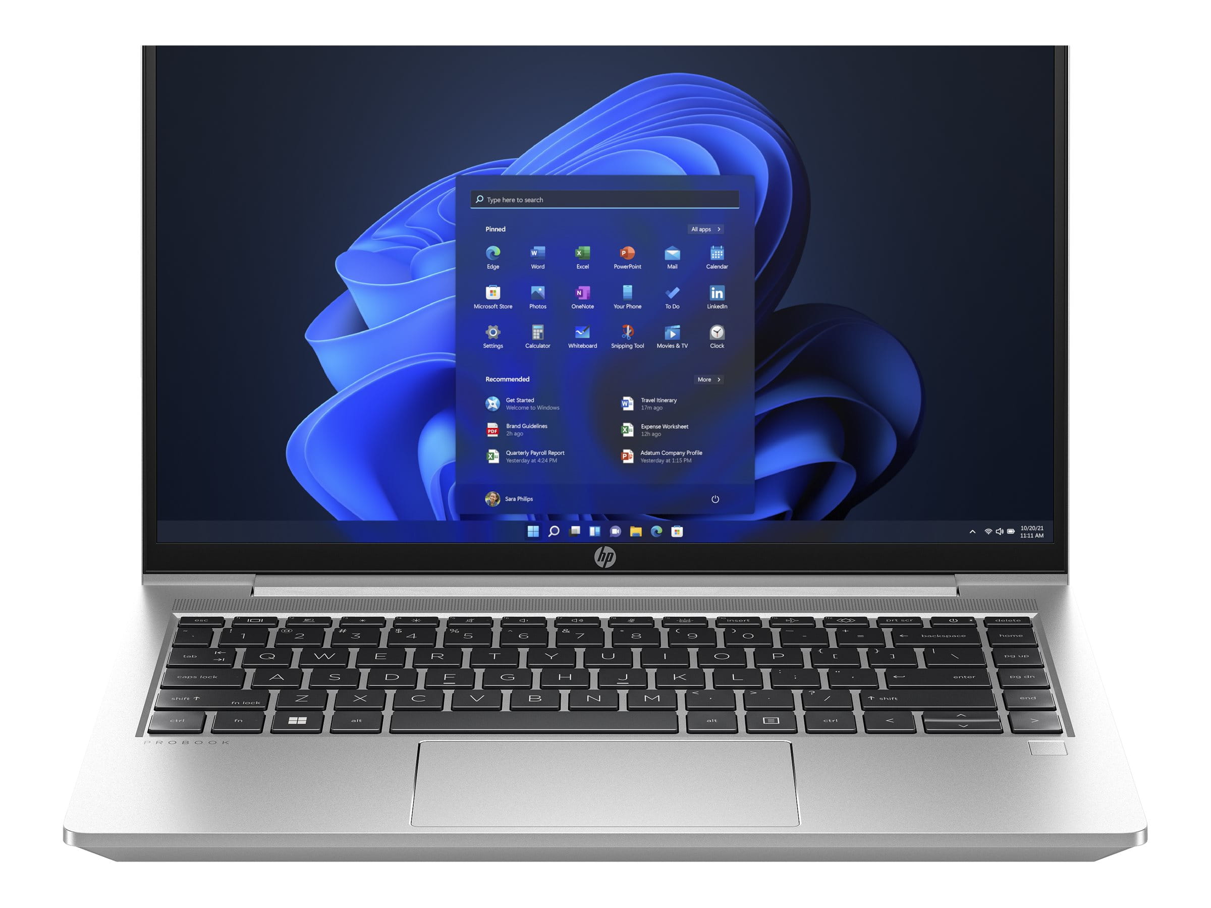 HP ProBook 440 G10 Notebook - Wolf Pro Security - Intel Core i5 1335U / 1.3 GHz - Win 11 Pro - Intel Iris Xe Grafikkarte - 8 GB RAM - 256 GB SSD NVMe, Value - 35.6 cm (14")