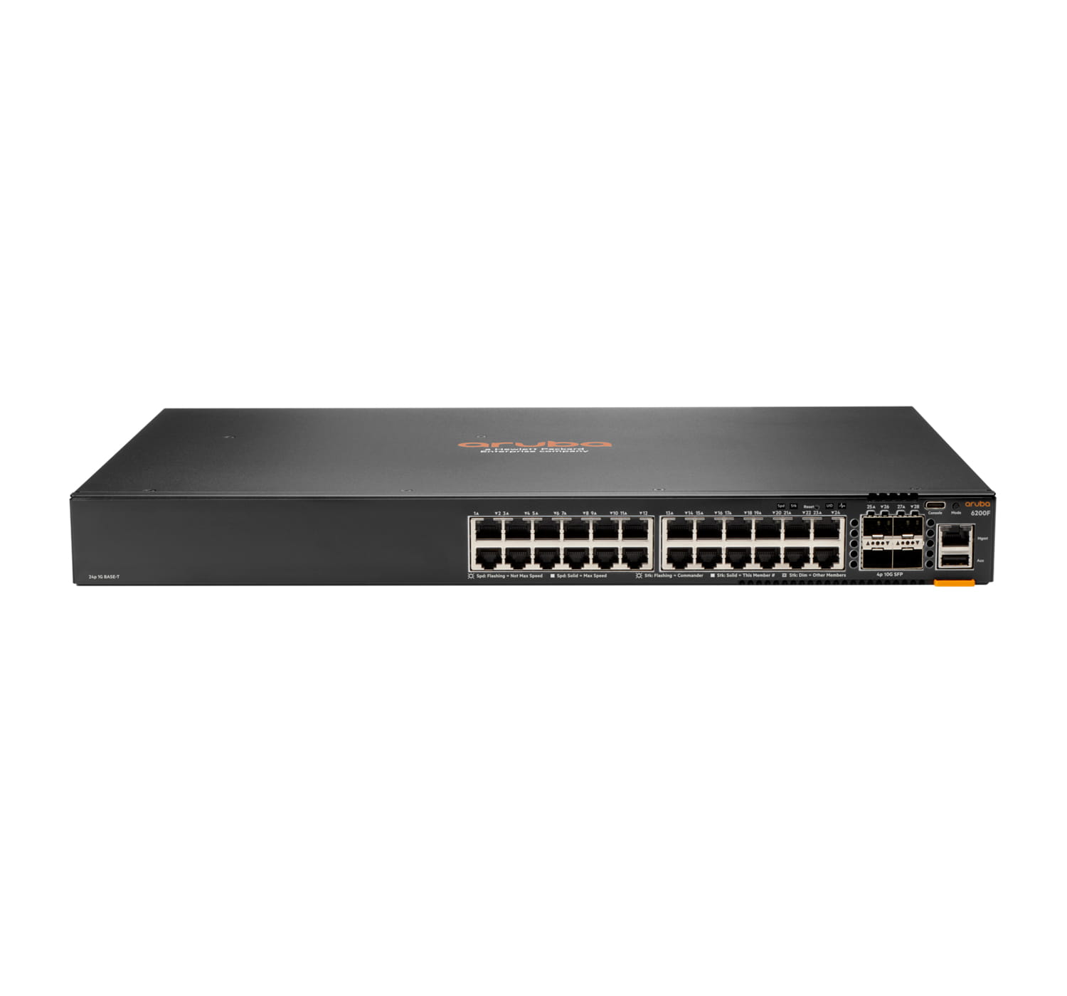 HPE Aruba Networking CX 6200F 24G 4SFP+ Switch - managed