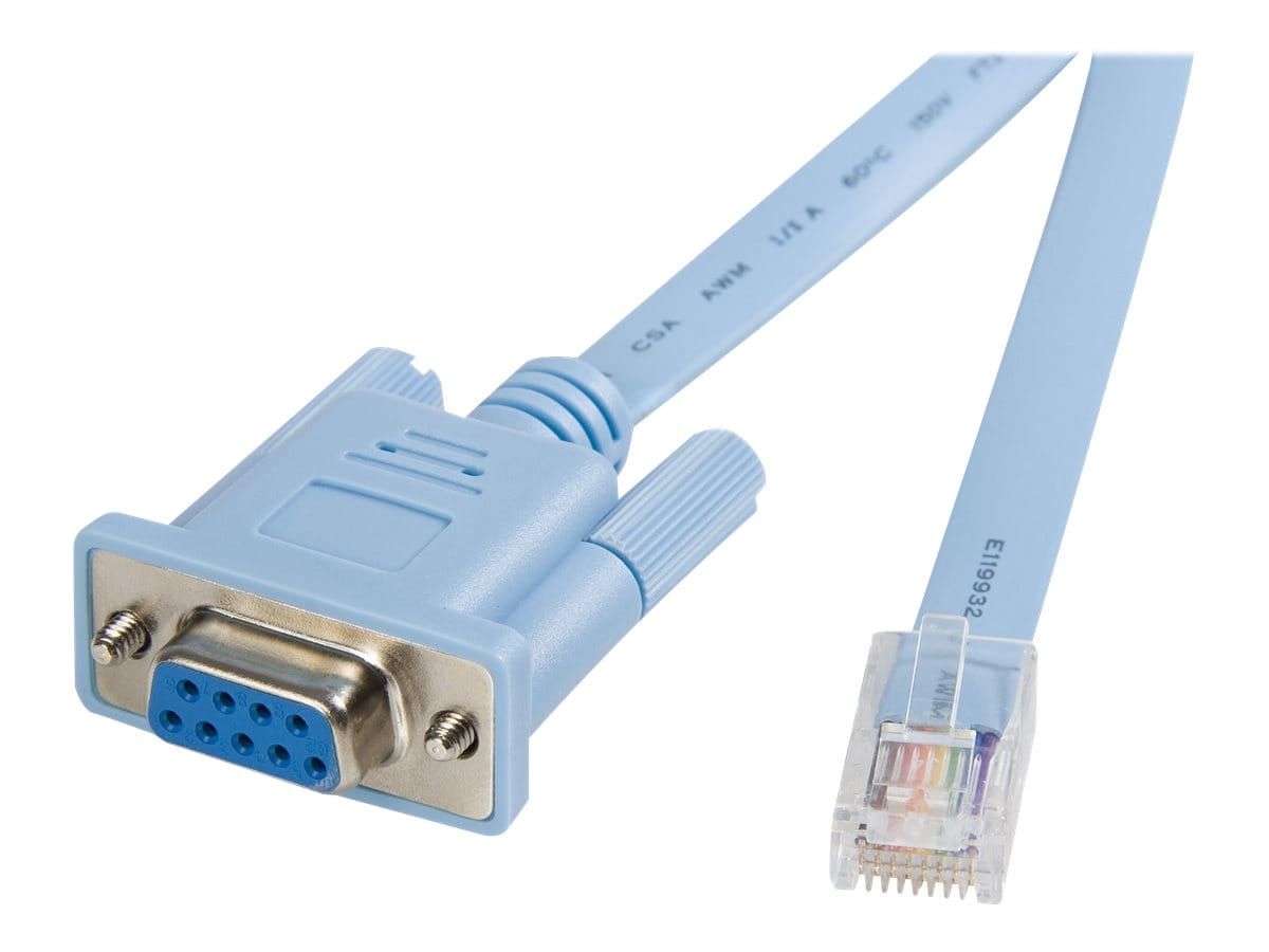 StarTech.com 1,8m RJ45 auf DB9 Cisco Konsolen Management Router Kabel - St/Bu - Kabel seriell - RJ-45 (M)