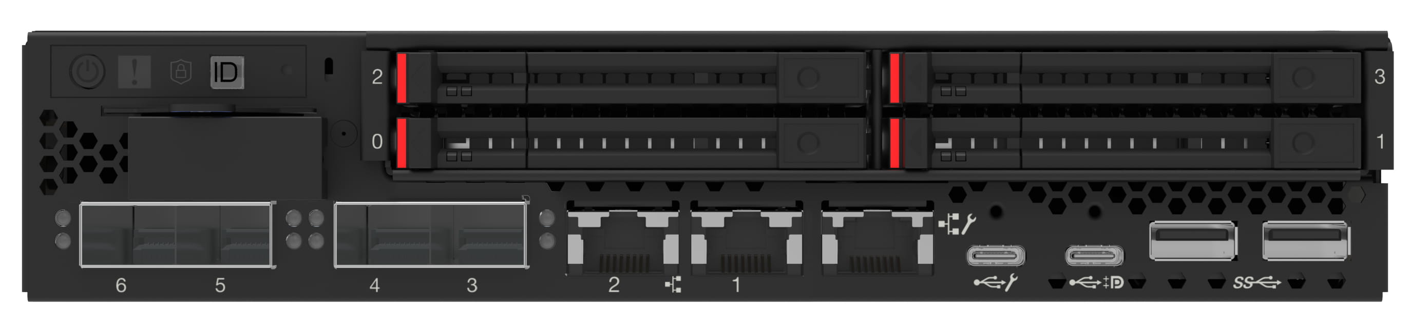 Lenovo ThinkEdge SE350 v2 7DA9 - Desktop Mounting