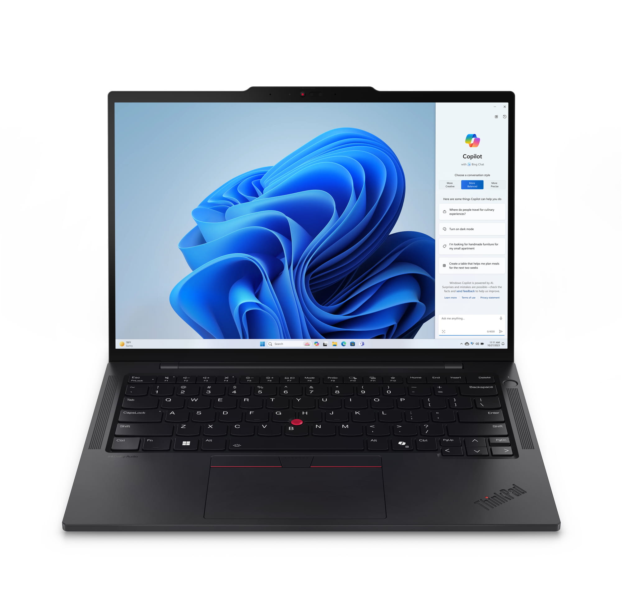 Lenovo ThinkPad T14s Gen 5 21LS - 180°-Scharnierdesign - Intel Core Ultra 7 155U / 1.7 GHz - Evo - Win 11 Pro - Intel Graphics - 32 GB RAM - 1 TB SSD TCG Opal Encryption 2, NVMe, Performance - 35.6 cm (14")