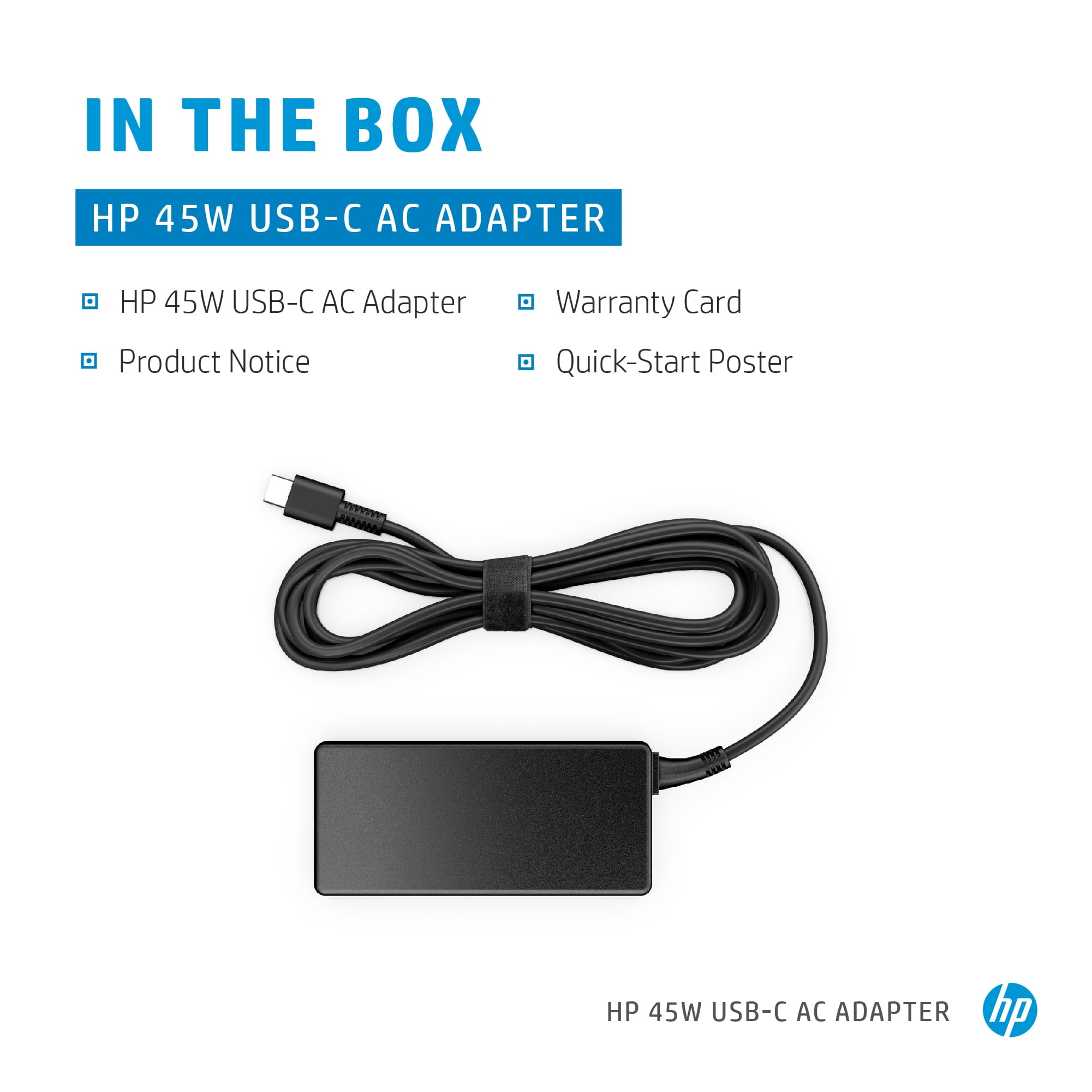 HP AC Adapter - Netzteil - 45 Watt - Europa - für Chromebook 11, 14