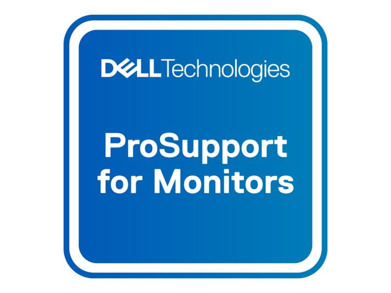 Dell Erweiterung von 3 jahre Basic Advanced Exchange auf 5 jahre ProSupport for monitors