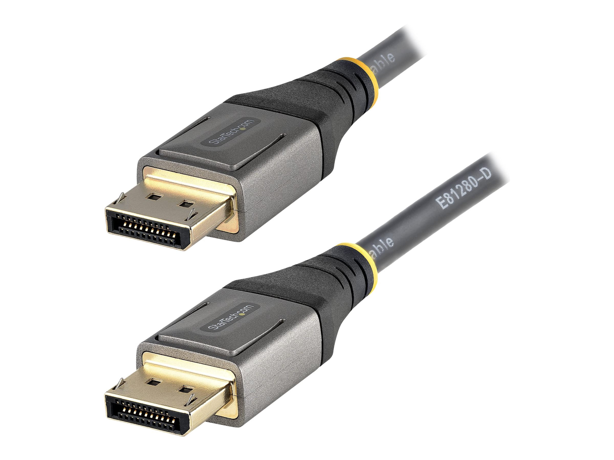 StarTech.com 5m VESA-zertifiziertes DisplayPort 1.4 Kabel - 8K 60Hz HDR10 MST - Ultra HD 4K 120Hz Video - DP 1.4 Monitorkabel - Für Monitore/Displays - DP zu DP Kabel - M/M (DP14VMM5M)