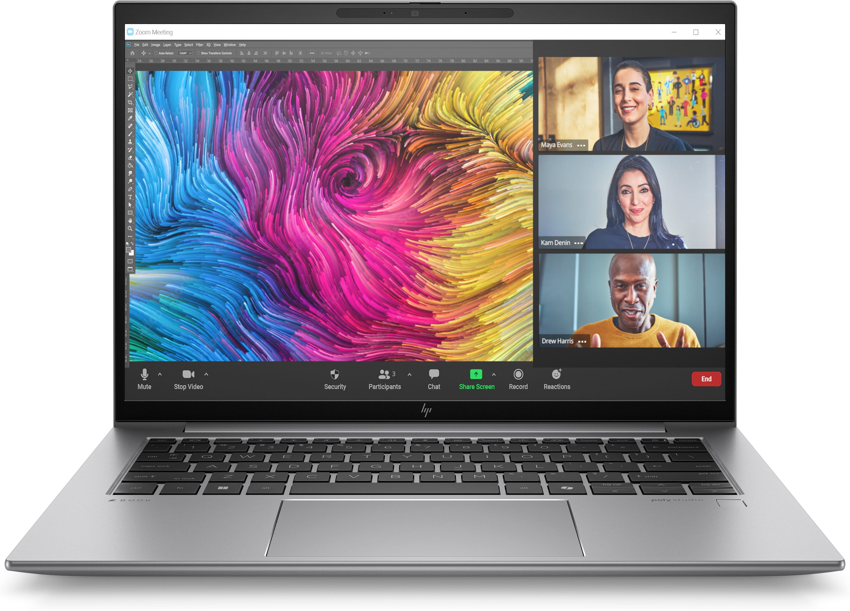 HP ZBook Firefly 14 G11 Mobile Workstation - Intel Core Ultra 7 155H / 1.4 GHz - Win 11 Pro - RTX A500 - 16 GB RAM - 512 GB SSD NVMe, TLC - 35.6 cm (14")