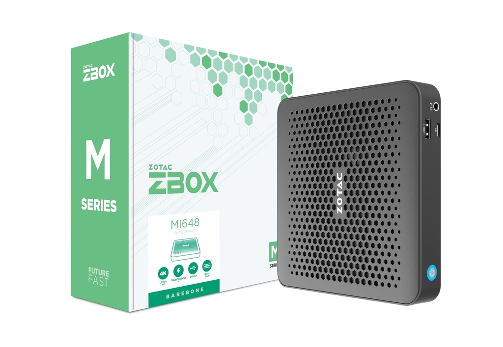 ZOTAC ZBOX M Series MI648 edge - Barebone - Mini-PC