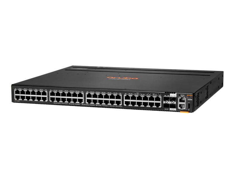 HPE Aruba 6200M 48G 4SFP+ Switch - Switch - max. Stapelentfernung 10 km - L3 - managed - 48 x 10/100/1000 + 4 x 1 Gigabit / 10 Gigabit SFP+ (Uplink / Stacking)