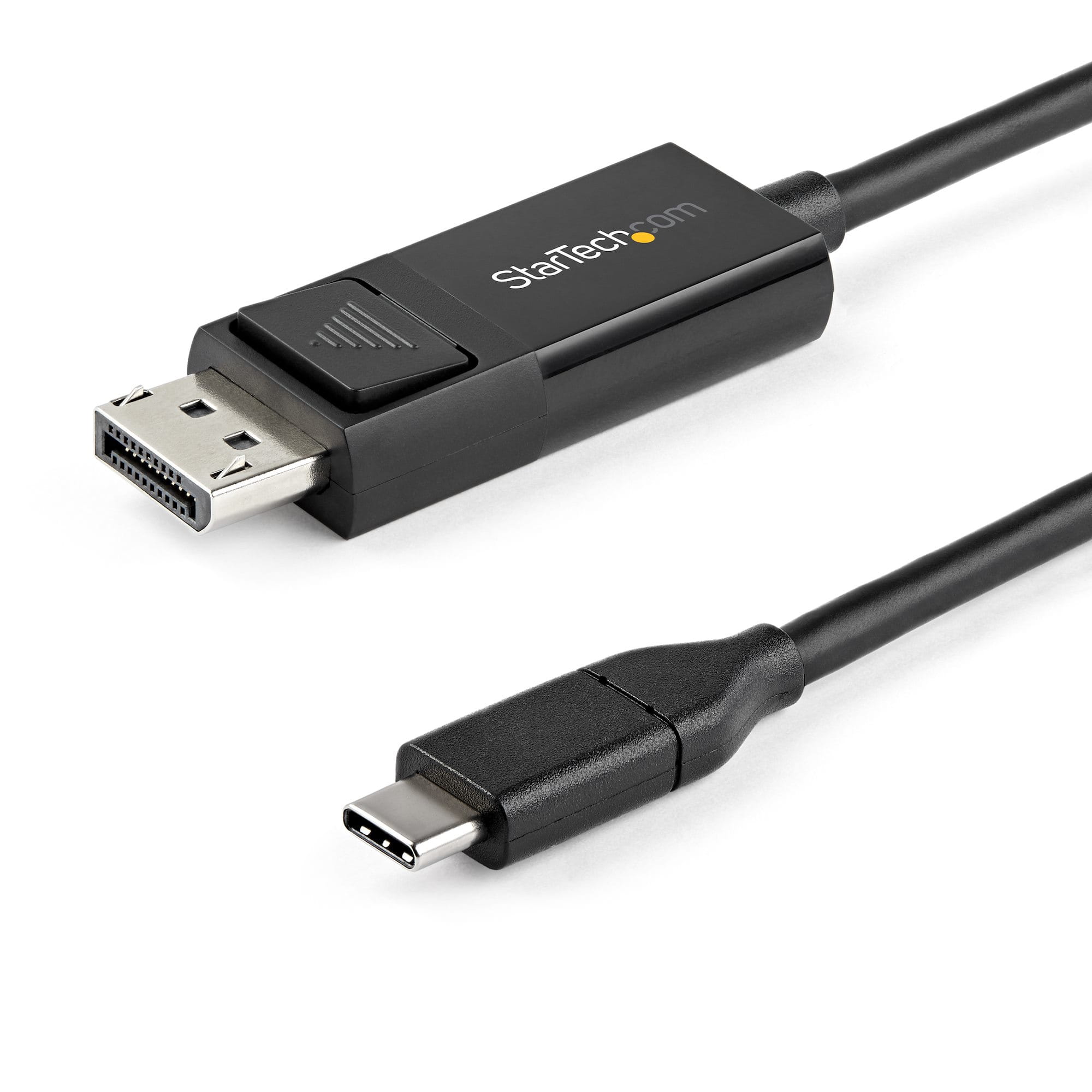 StarTech.com 6ft (2m) USB C to DisplayPort 1.2 Cable 4K 60Hz, Bidirectional DP to USB-C or USB-C to DP Reversible Video Adapter Cable, HBR2/HDR, USB Type C / Thunderbolt 3 Monitor Cable - 4K USB-C to DP Cable (CDP2DP2MBD)