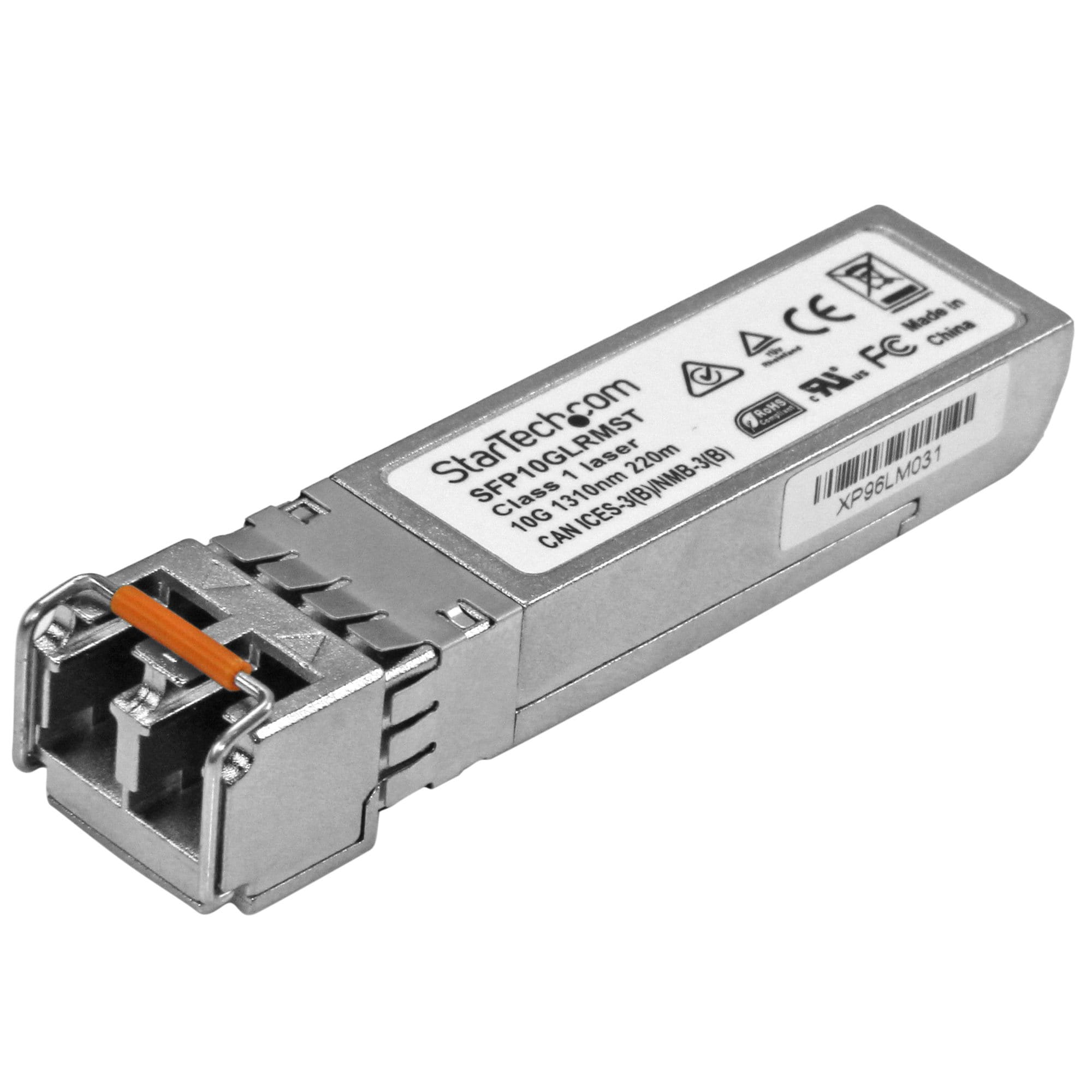 StarTech.com 10 Gigabit LWL SFP+ Transceiver Modul - Cisco SFP-10G-LRM kompatibel - MM LC - 220 Meter - 10GBase-LRM - Unterstützt DDM - SFP+-Transceiver-Modul (gleichwertig mit: Cisco SFP-10G-LRM)