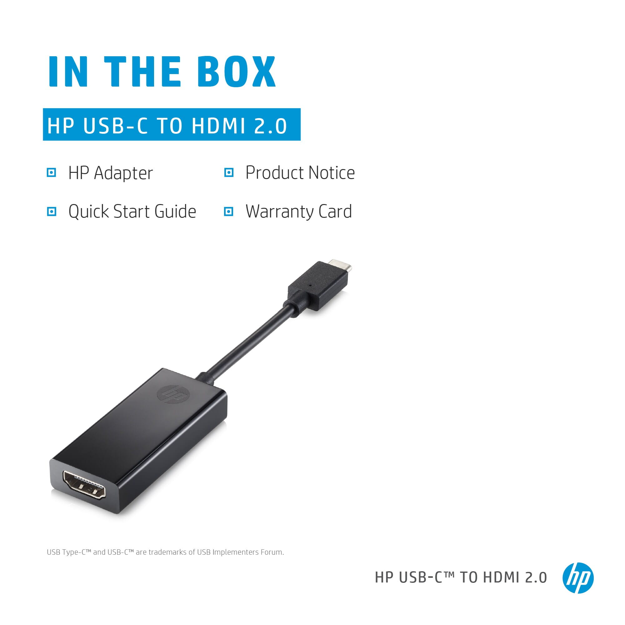 HP  Externer Videoadapter - USB-C - HDMI - für OMEN by HP 15