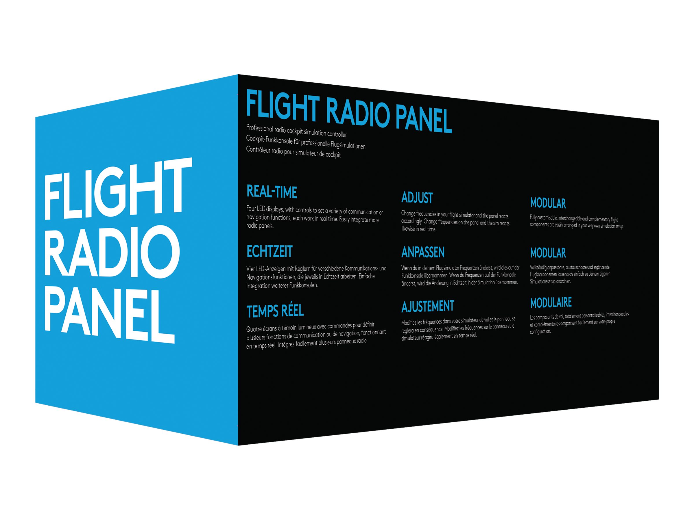 Logitech Flight Radio Panel - Flugsimulator-Instrumentenbrett