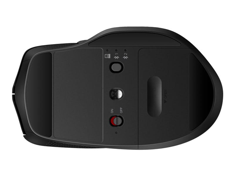 HP 685 Comfort - Maus - dual mode - 7 Tasten - kabellos - Bluetooth - kabelloser Empfänger (USB)