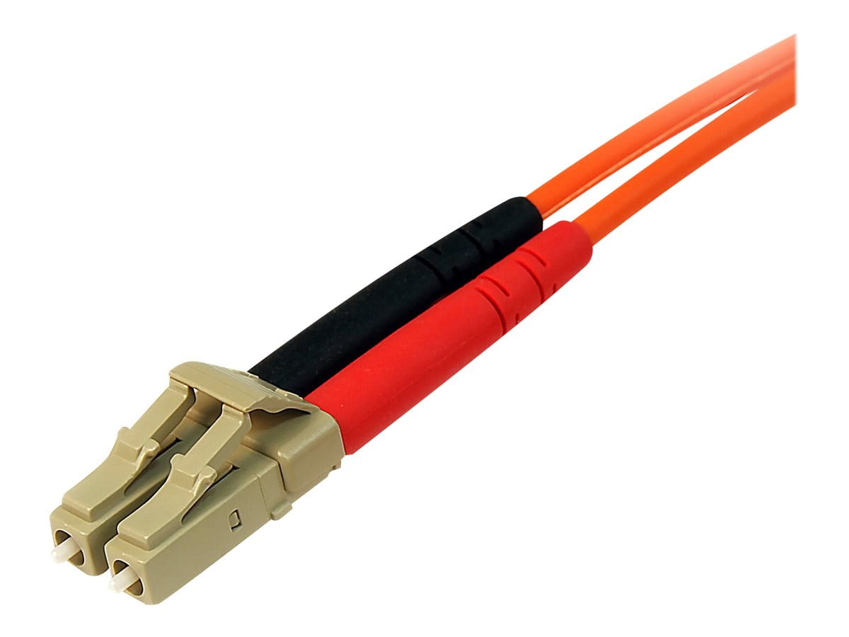 StarTech.com 10m Fiber Optic Cable - Multimode Duplex 50/125 - LSZH - LC/LC - OM2 - LC to LC Fiber Patch Cable - Patch-Kabel - LC Multi-Mode (M)