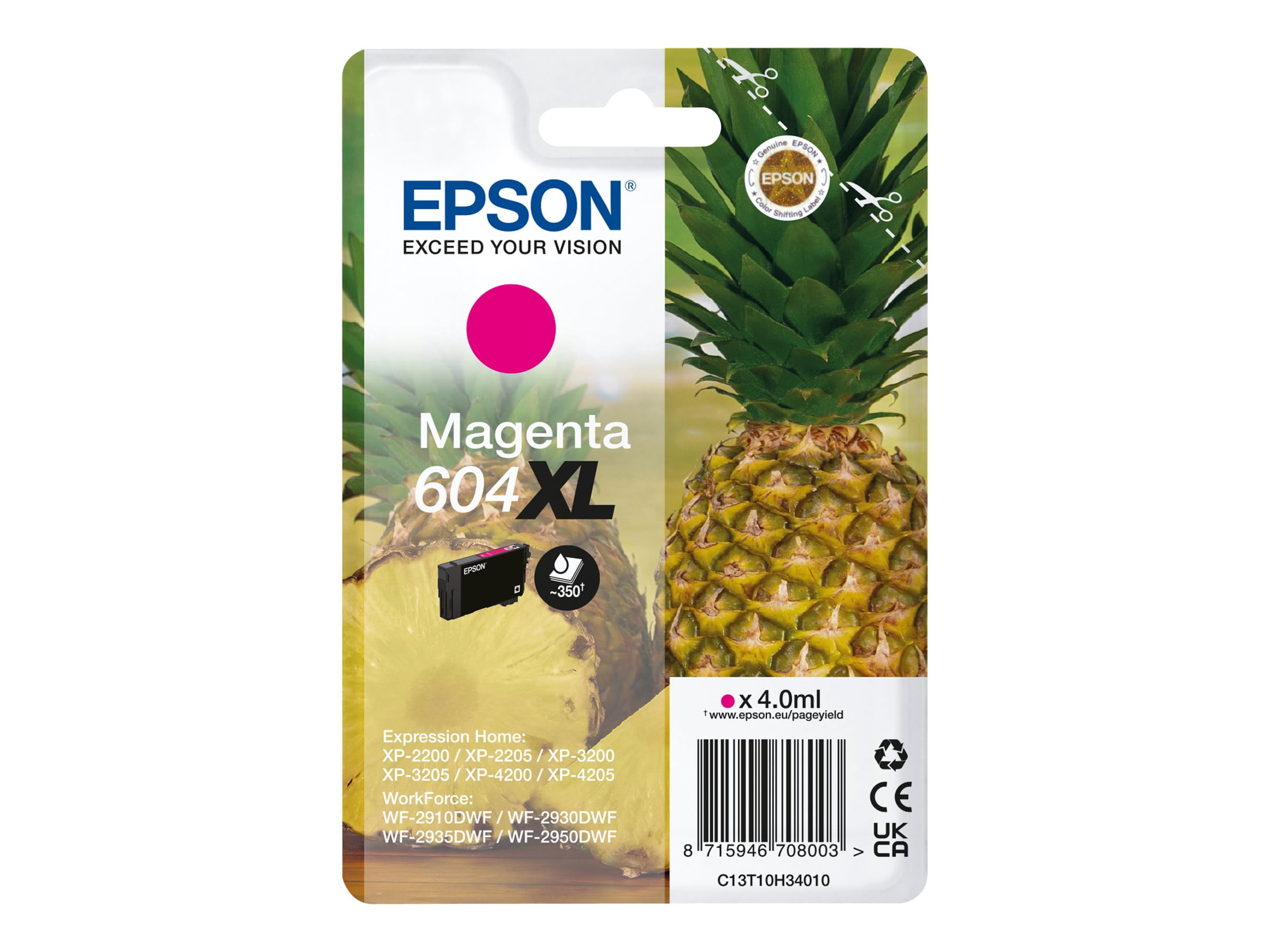 Epson 604XL Singlepack - 4 ml - XL - Magenta