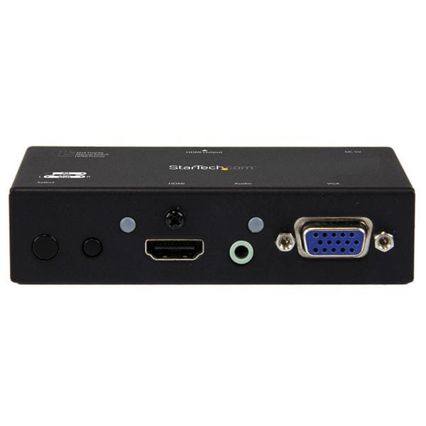 StarTech.com 2 Port VGA + HMDI auf HDMI Konverter Switch / Verteiler mit Vorrangsschaltung