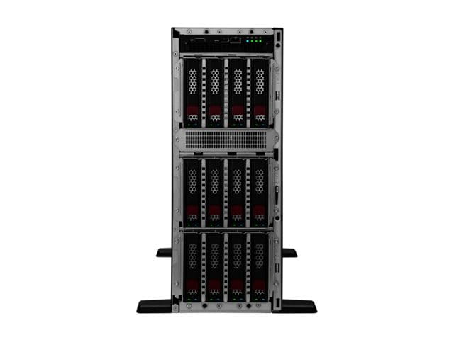 HPE ProLiant ML350 Gen11 - Server - Tower - 4U - zweiweg - 1 x Xeon Silver 4509Y / 2.6 GHz - RAM 64 GB - SATA/SAS/NVMe - Hot-Swap 6.4 cm (2.5")