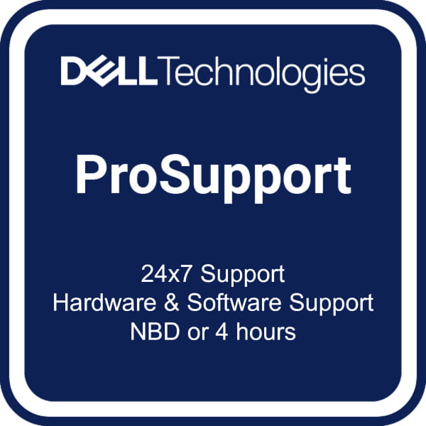 Dell Erweiterung von 3 jahre Next Business Day auf 3 jahre ProSupport 4H Mission Critical