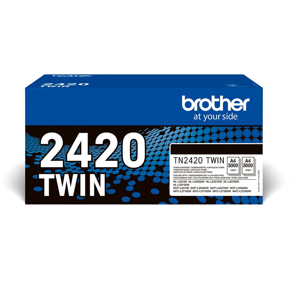 Brother TN2420 TWIN - 2er-Pack - Hohe Ergiebigkeit