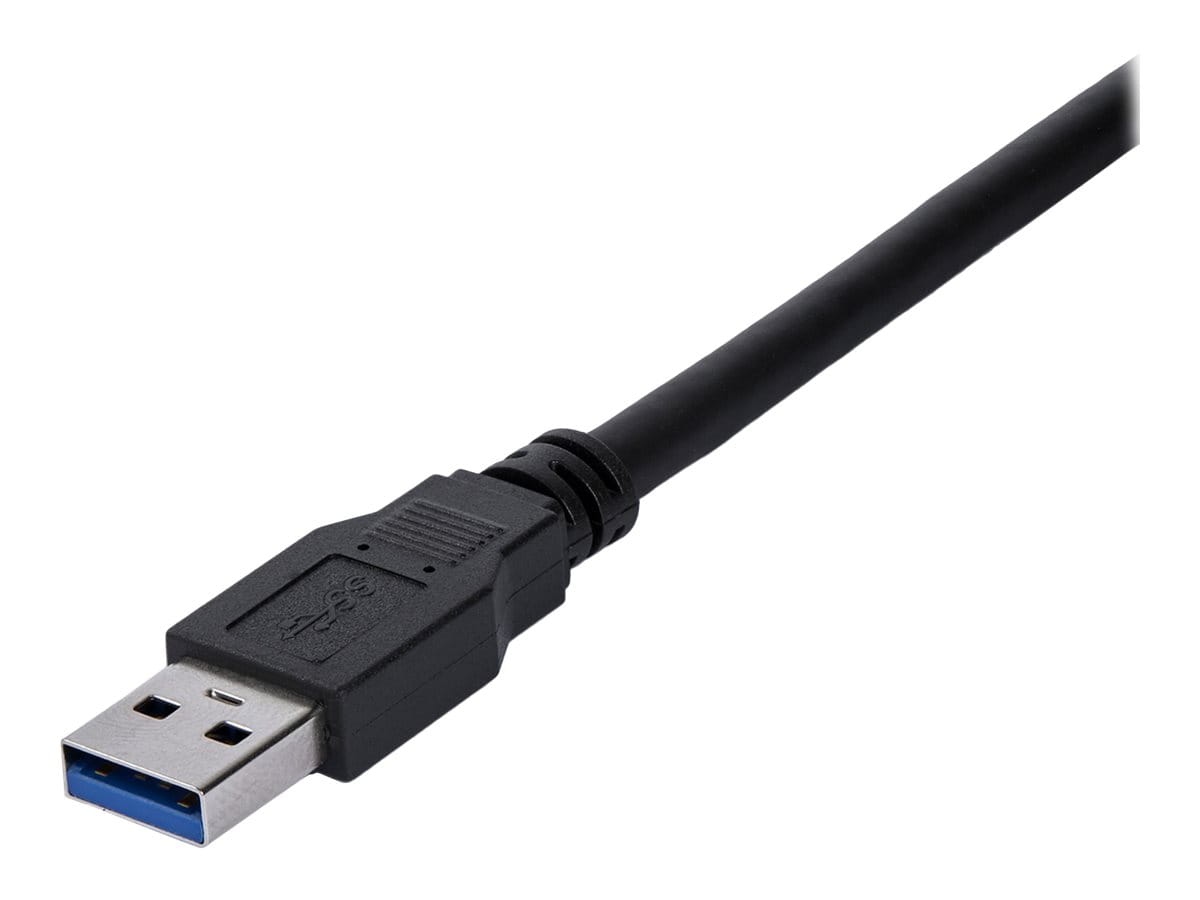 StarTech.com 1m USB 3.0 Verlängerungskabel - USB 3 Typ A Kabel Verlängerung - Stecker/ Buchse - Schwarz - USB-Verlängerungskabel - USB Typ A (M)