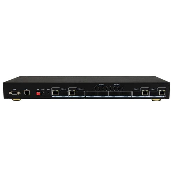 StarTech.com 4x4 HDMI Matrix Video Switch / HDMI Extender über Cat5 / CAT6 bis 70m