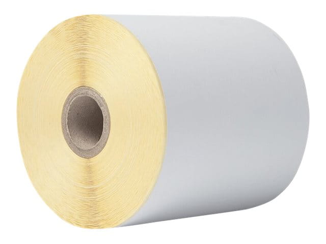 Brother Selbstklebend - weiß - Rolle (10,2 cm x 58 m) 1 Rolle(n) Endlosetiketten (Packung mit 8)