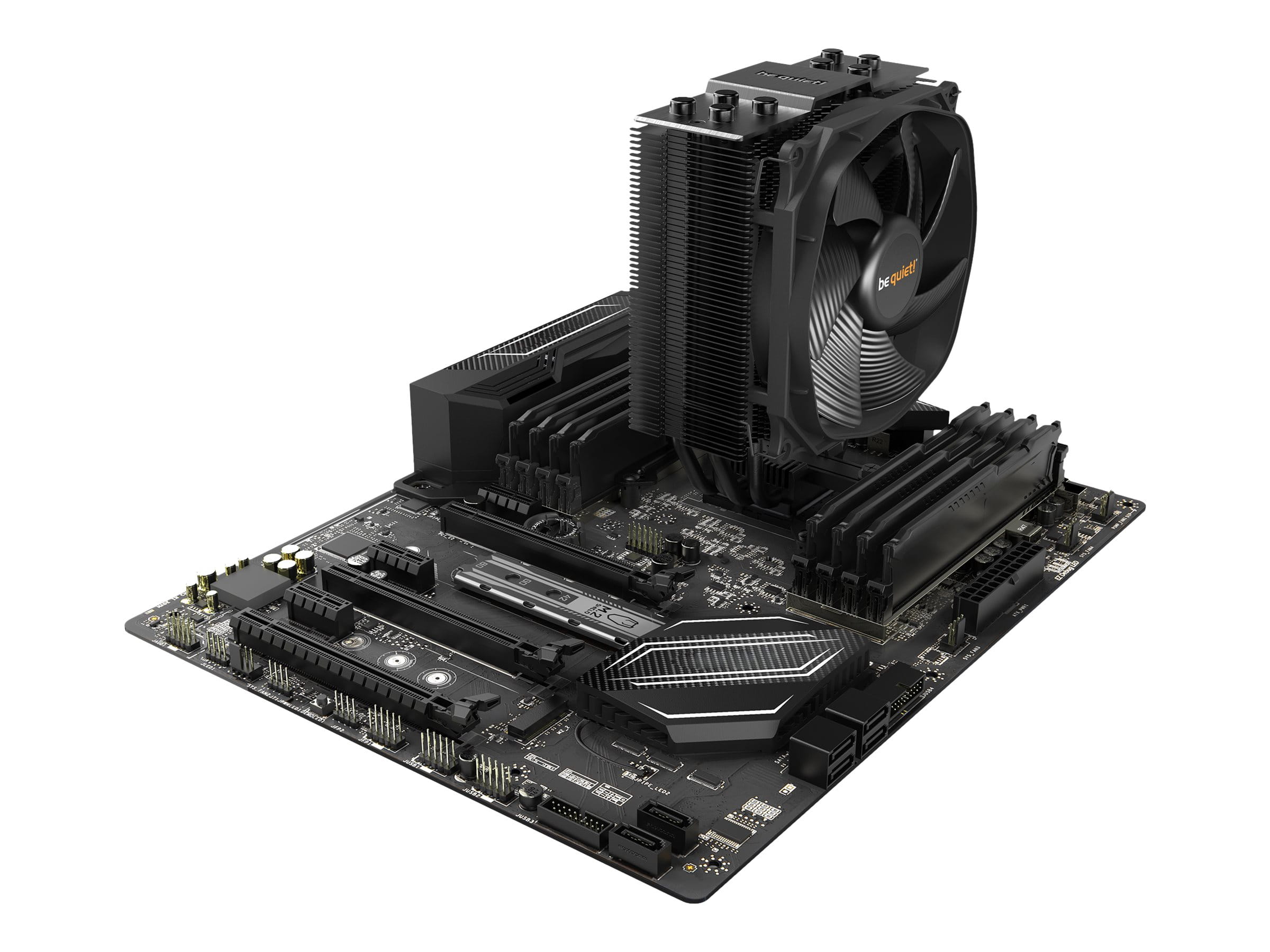 Be Quiet! Dark Rock Slim - Prozessor-Luftkühler - (für: LGA1155, LGA1150, LGA1151, LGA2011-3 (Square ILM)