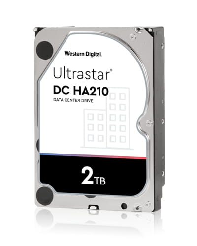 WD Ultrastar DC HA210 HUS722T2TALA604 - Festplatte - 2 TB - intern - 3.5" (8.9 cm)