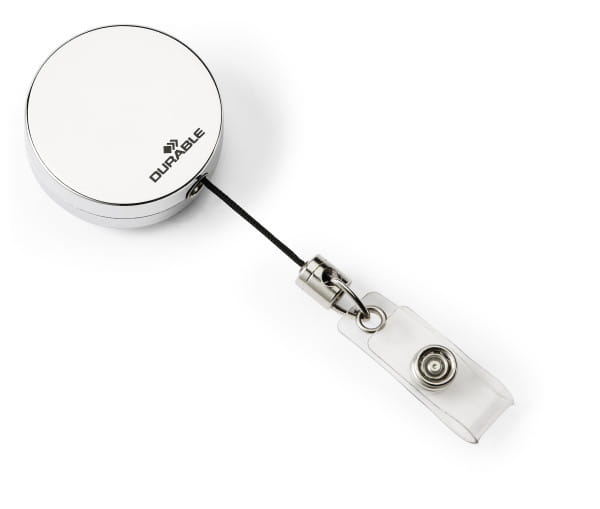 Durable Ausweishalter - Silber (Packung mit