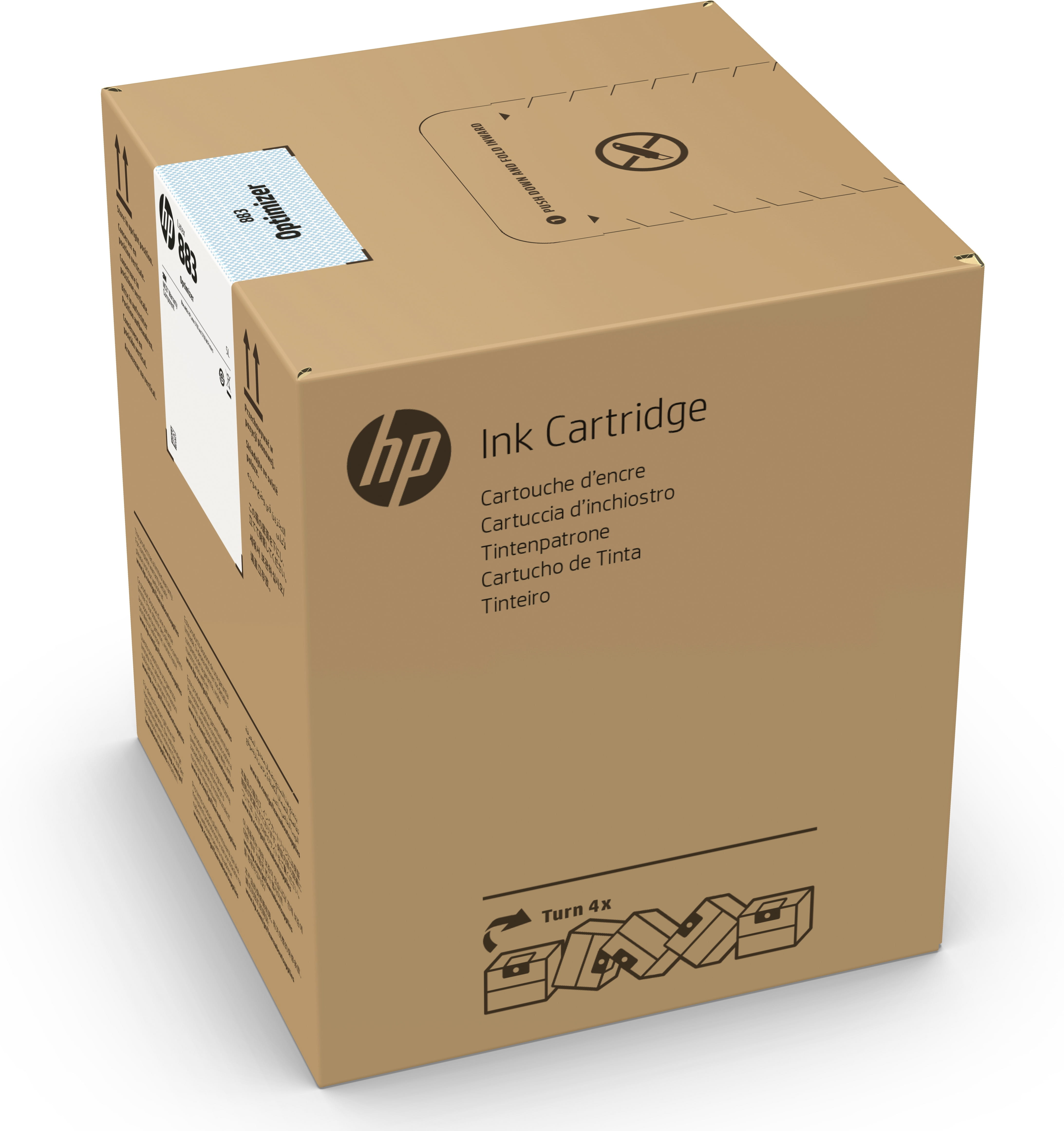 HP 883 - 5 L - original - Ink-Optimizer-Patrone
