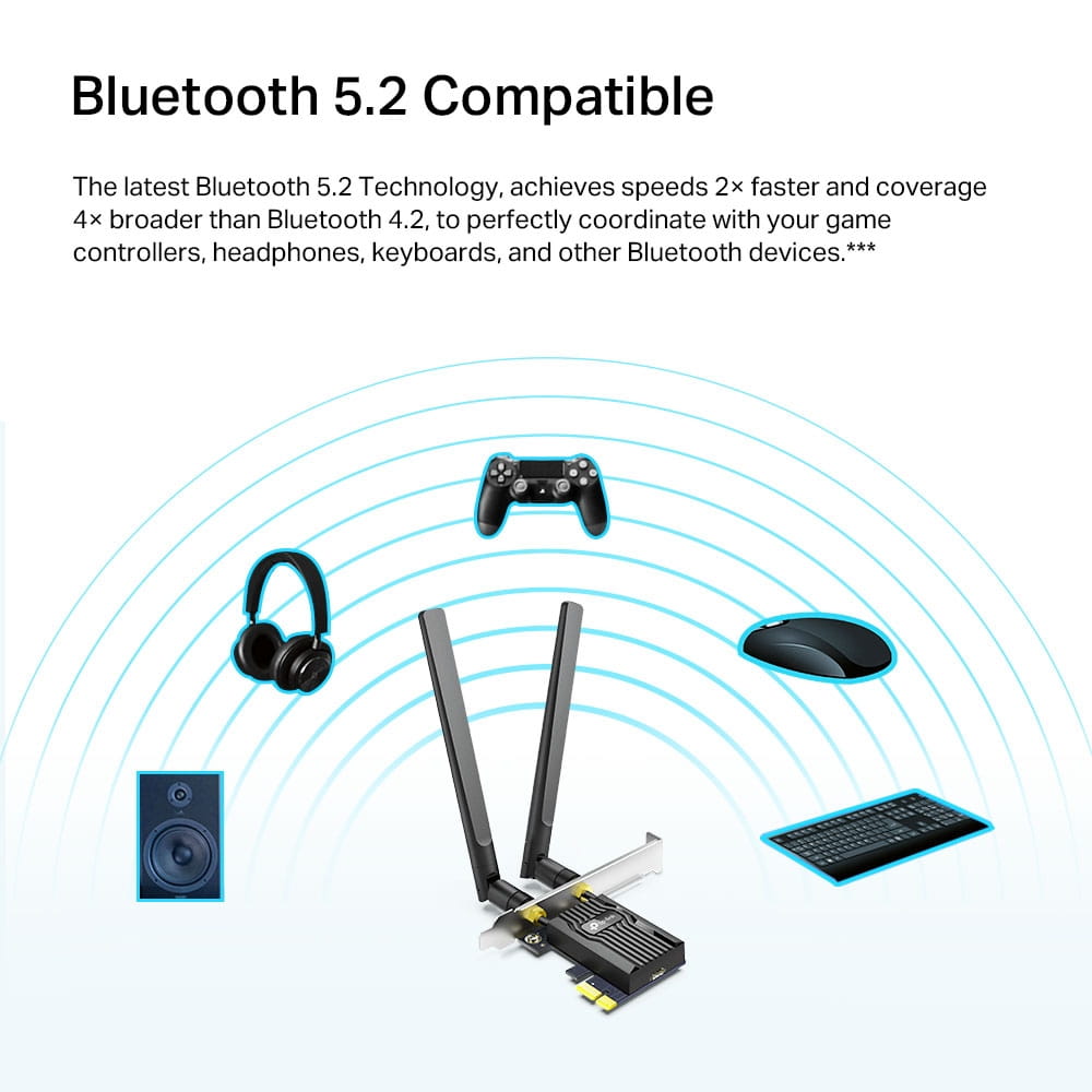 TP-LINK Archer TX20E V2 - Netzwerkadapter - PCIe