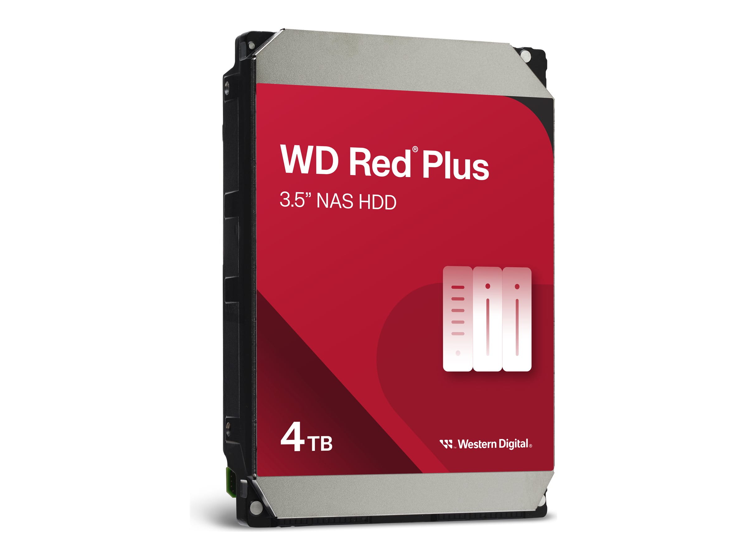 WD Red Plus WD40EFPX - Festplatte - 4 TB - intern - 3.5" (8.9 cm)