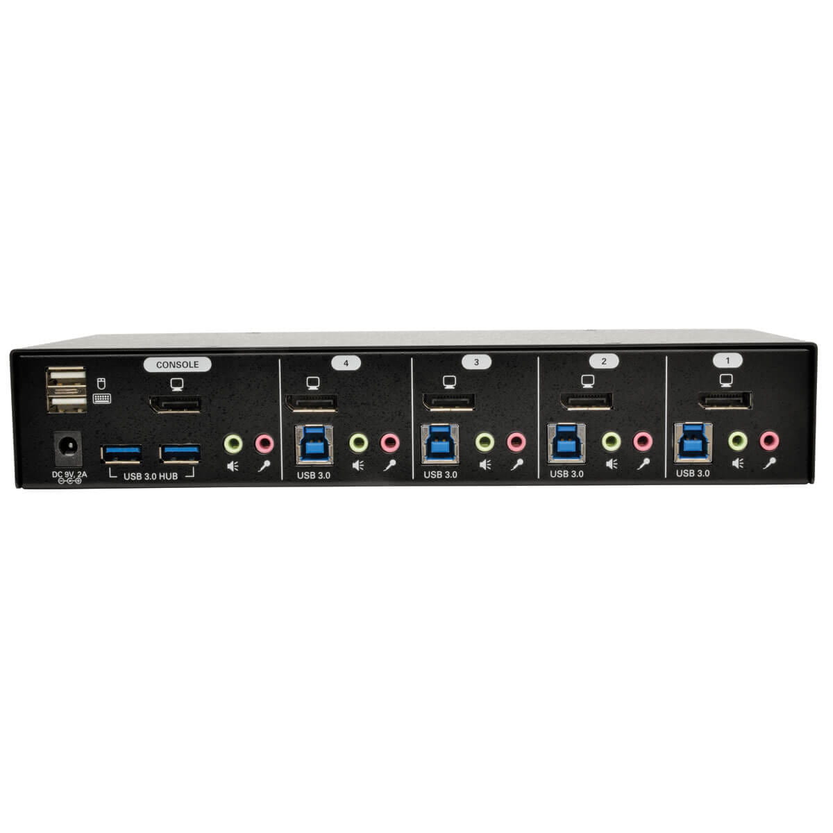 Eaton Tripp Lite series 4-Port DisplayPort KVM Switch w/Audio, Cables and USB 3.0 SuperSpeed Hub