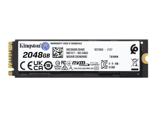 Kingston SSDs SKC3000D/2048G 3