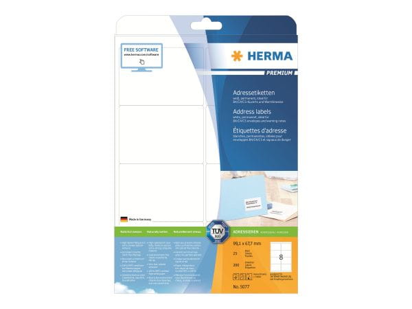 HERMA Papier, Folien, Etiketten 5077 1