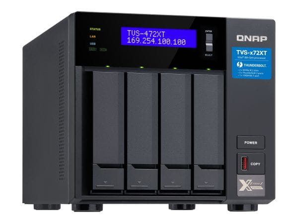 QNAP Storage Systeme TVS-472XT-I3-4G 5